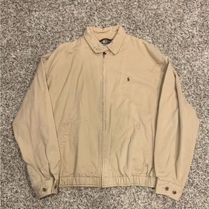Vintage Polo by Ralph Lauren Khaki Jacket Coat Size Large